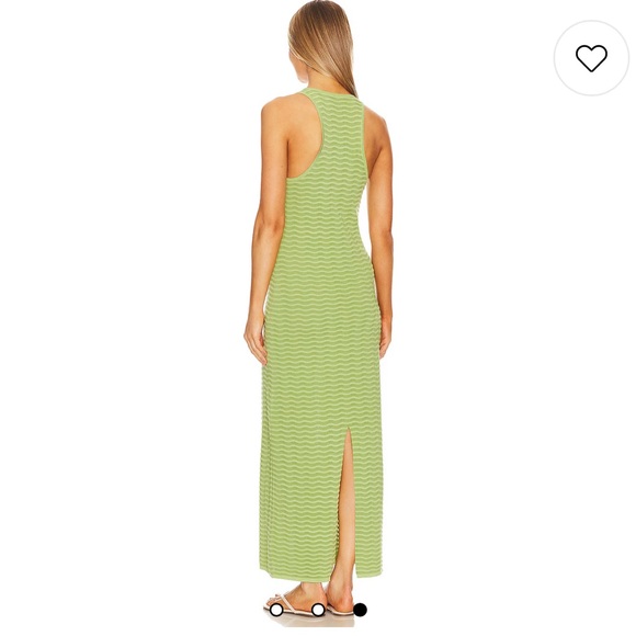 Devon Windsor Jude Dress in Kiwi - Picture 3 of 5